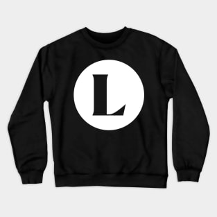 L (Letter Initial Monogram) Crewneck Sweatshirt